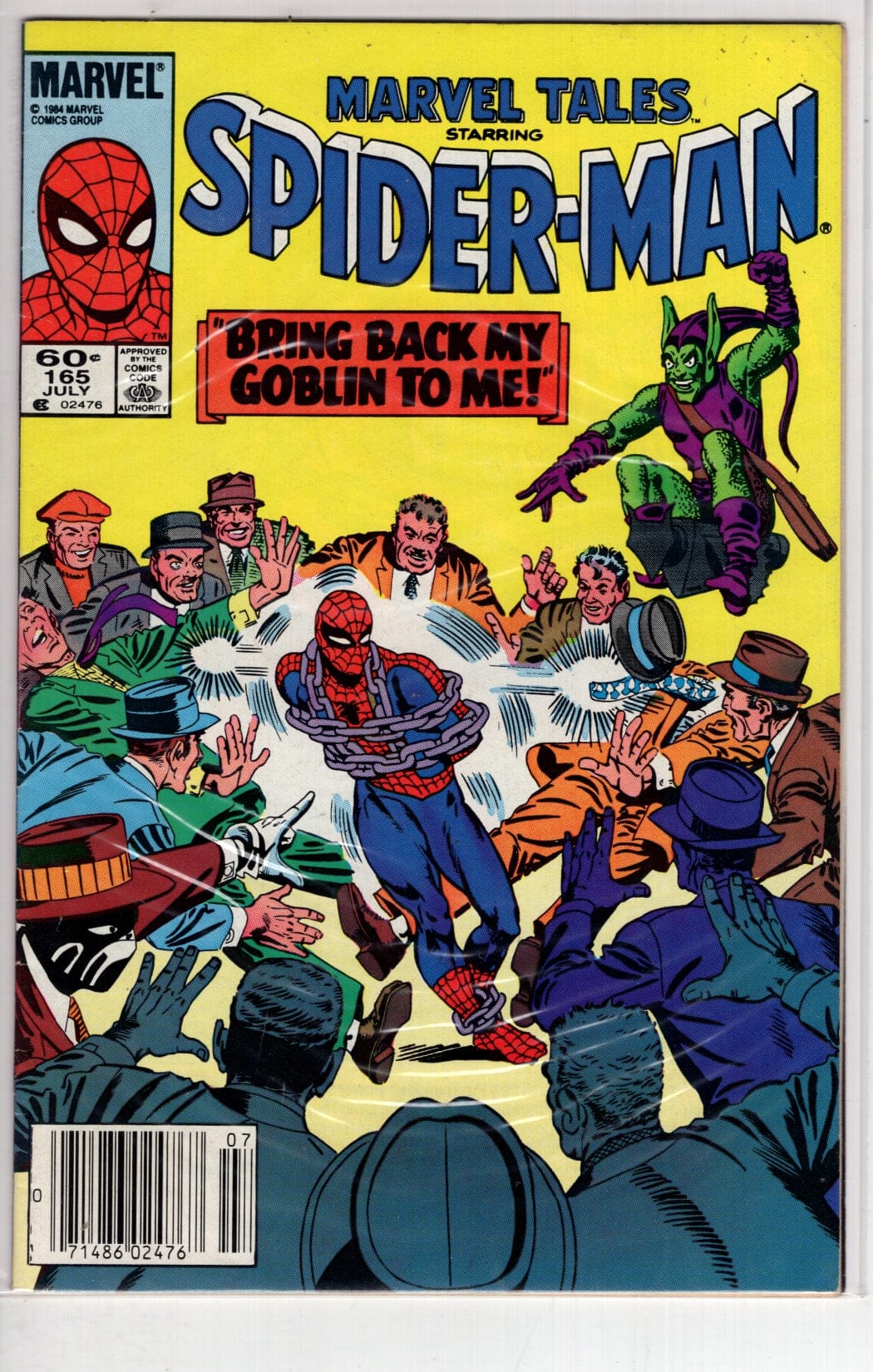 Marvel Comics Marvel Tales Starring Spider-Man #165 [FINE]