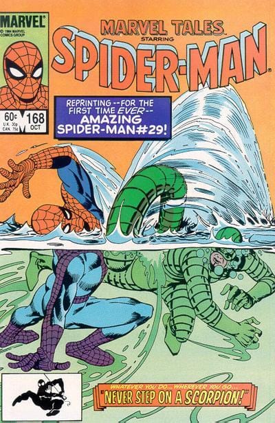 Marvel Comics Marvel Tales Starring Spider-Man #168 [FINE]