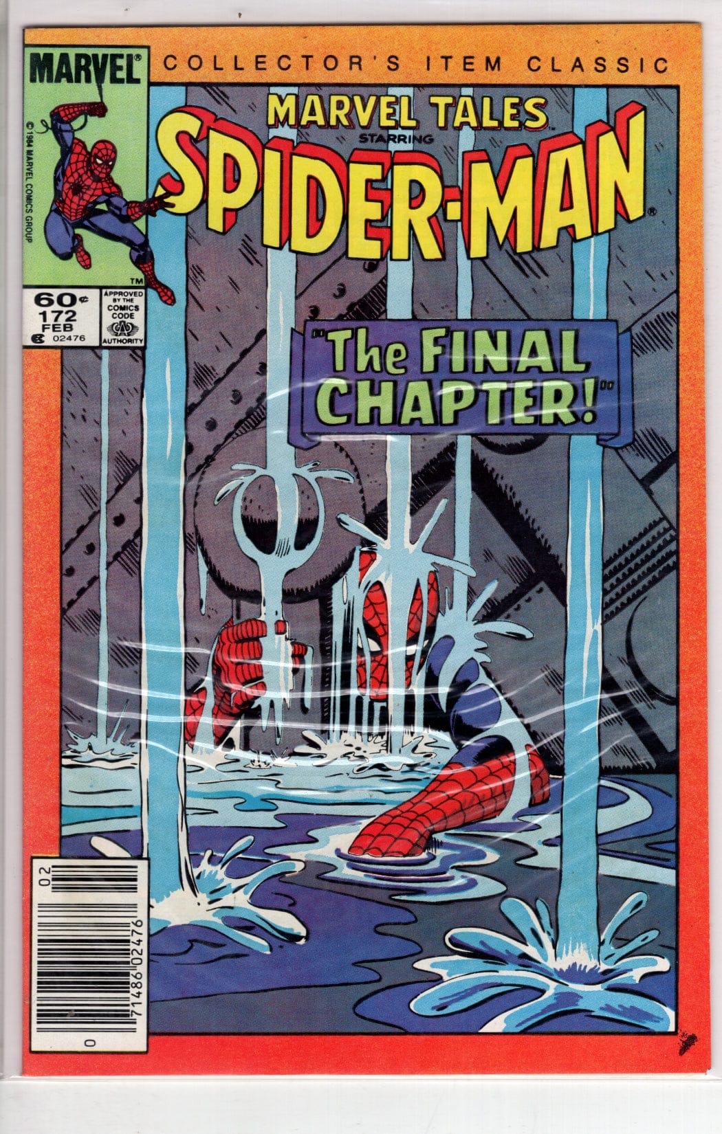 Marvel Comics Marvel Tales Starring Spider-Man #172 [FINE]