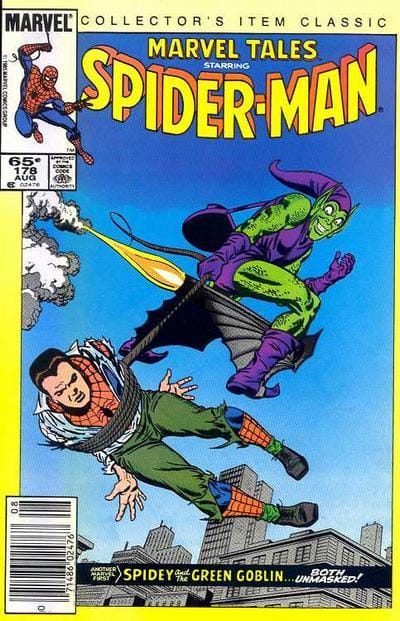 Marvel Comics Marvel Tales Starring Spider-Man #178 [FINE]