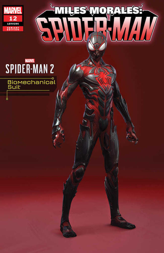 Marvel Comics Miles Morales: Spider-Man 12 Biomechanical Suit Marvel'S Spider-Man 2 Variant [Gw]