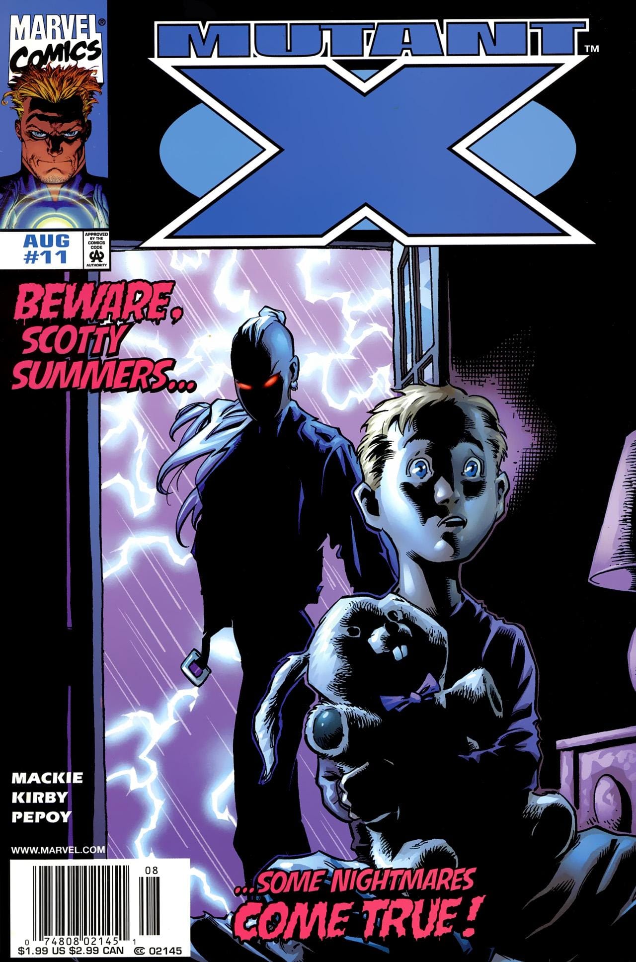 Marvel Comics Mutant X #11 [VF/NM]