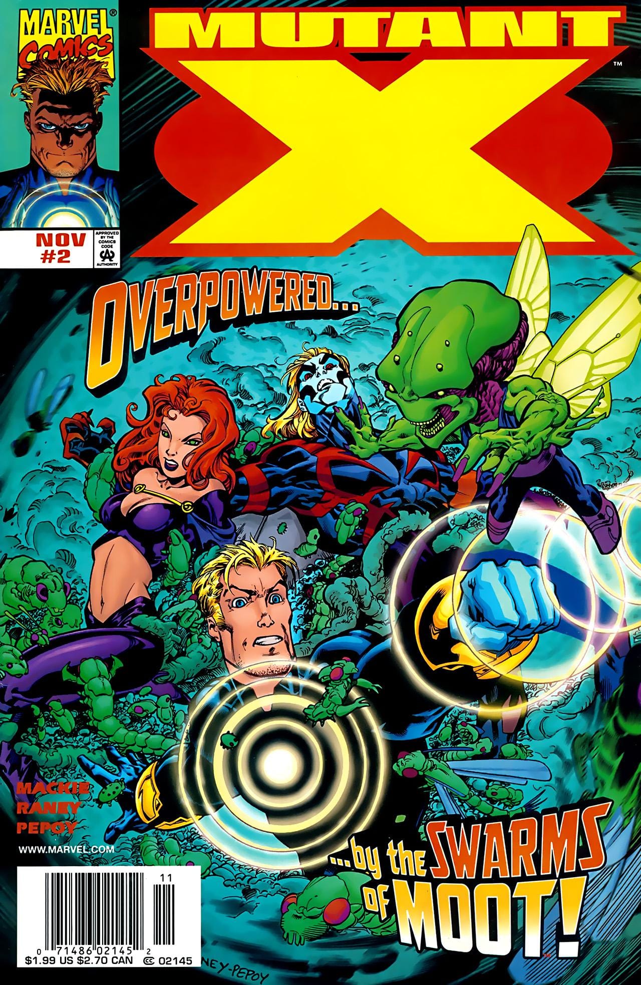 Marvel Comics Mutant X #2 [VF/NM]
