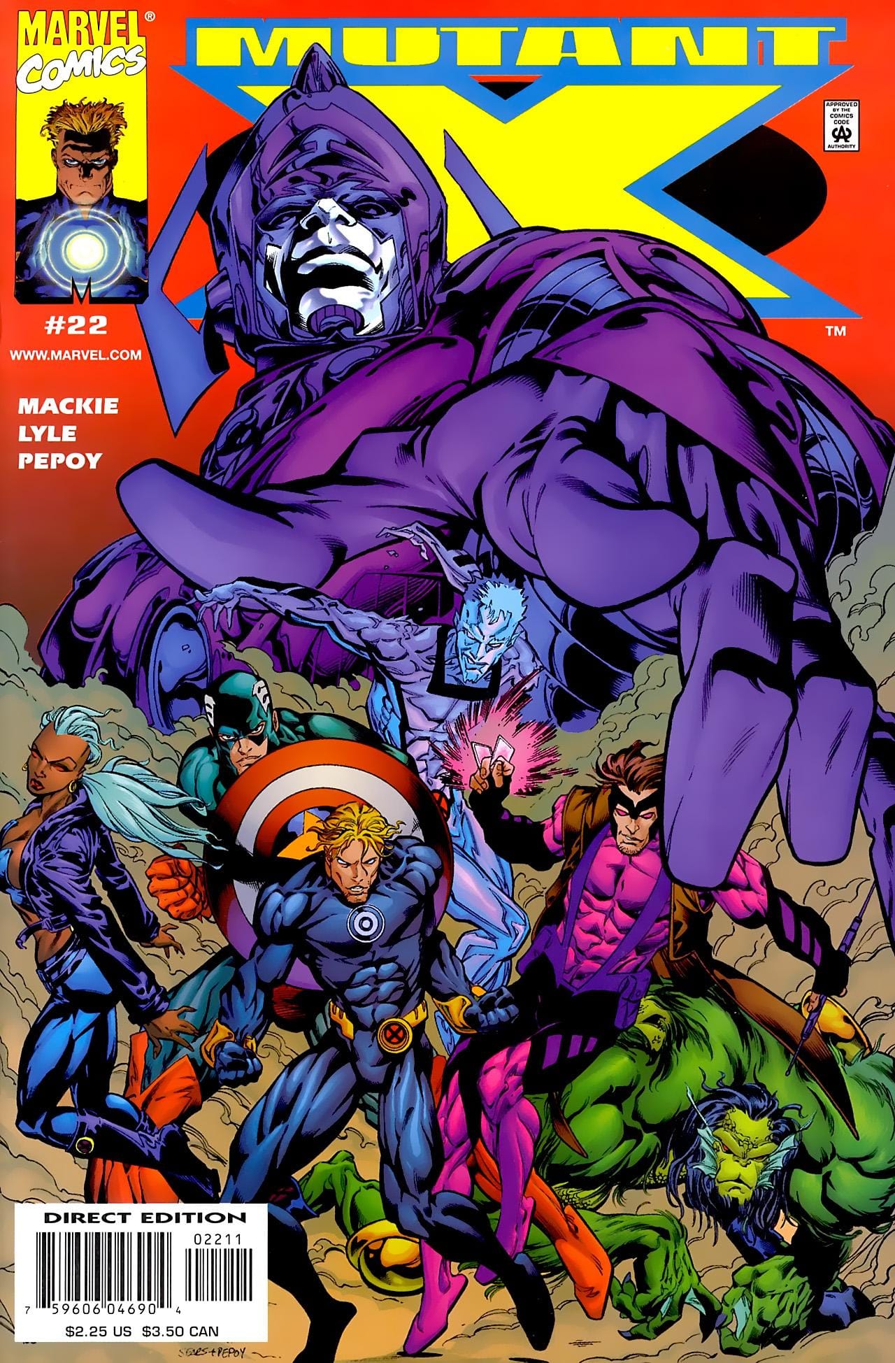 Marvel Comics Mutant X #22 [VF/NM]
