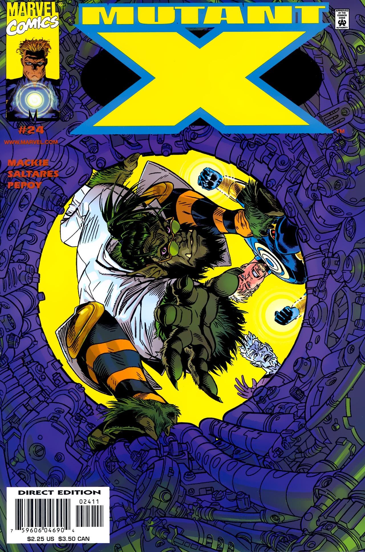Marvel Comics Mutant X #24 [VF/NM]