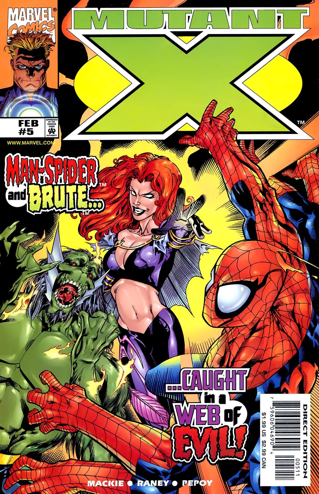 Marvel Comics Mutant X #5 [VF/NM]