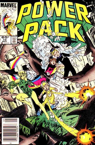 Marvel Comics Power Pack #10 (Newsstand)
