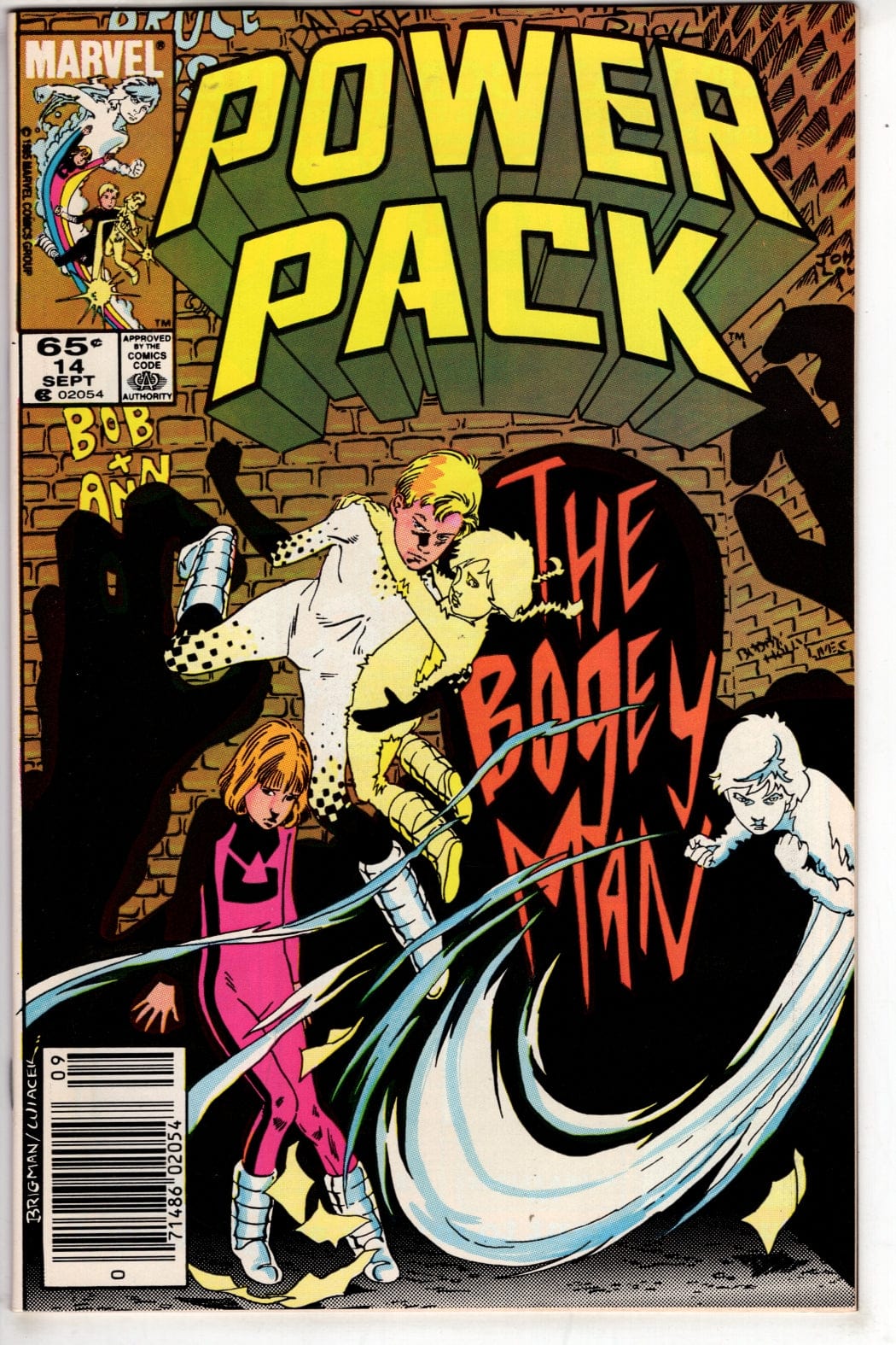 Marvel Comics Power Pack #14 (Newsstand)