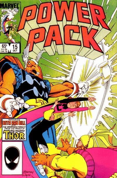 Marvel Comics Power Pack #15 (Newsstand)