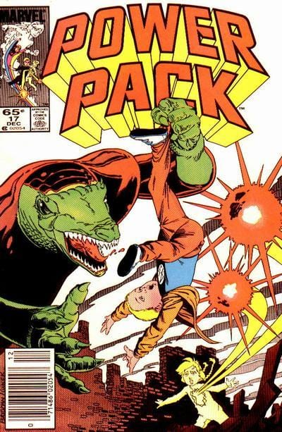 Marvel Comics Power Pack #17 (Newsstand)