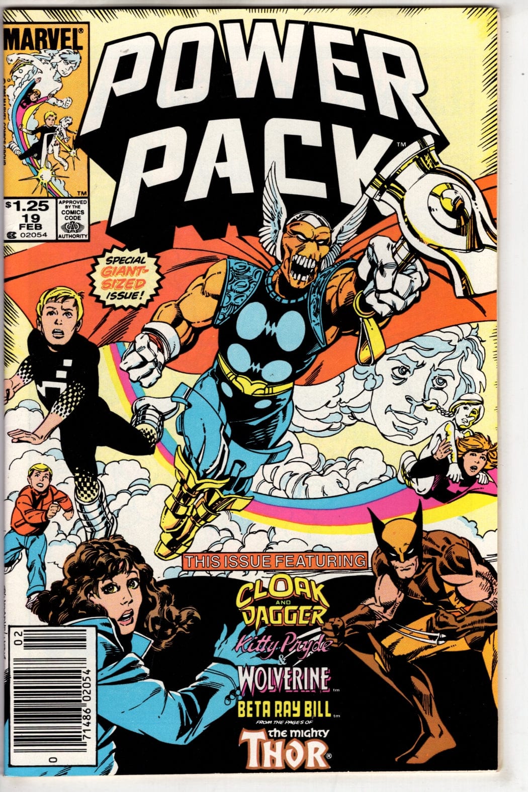 Marvel Comics Power Pack #19 (Newsstand)