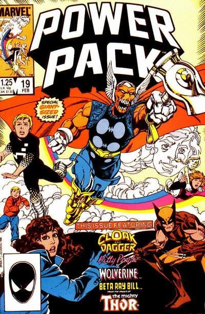 Marvel Comics Power Pack #19 (Newsstand)