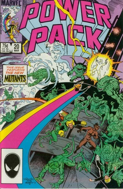 Marvel Comics Power Pack #20 (Newsstand)
