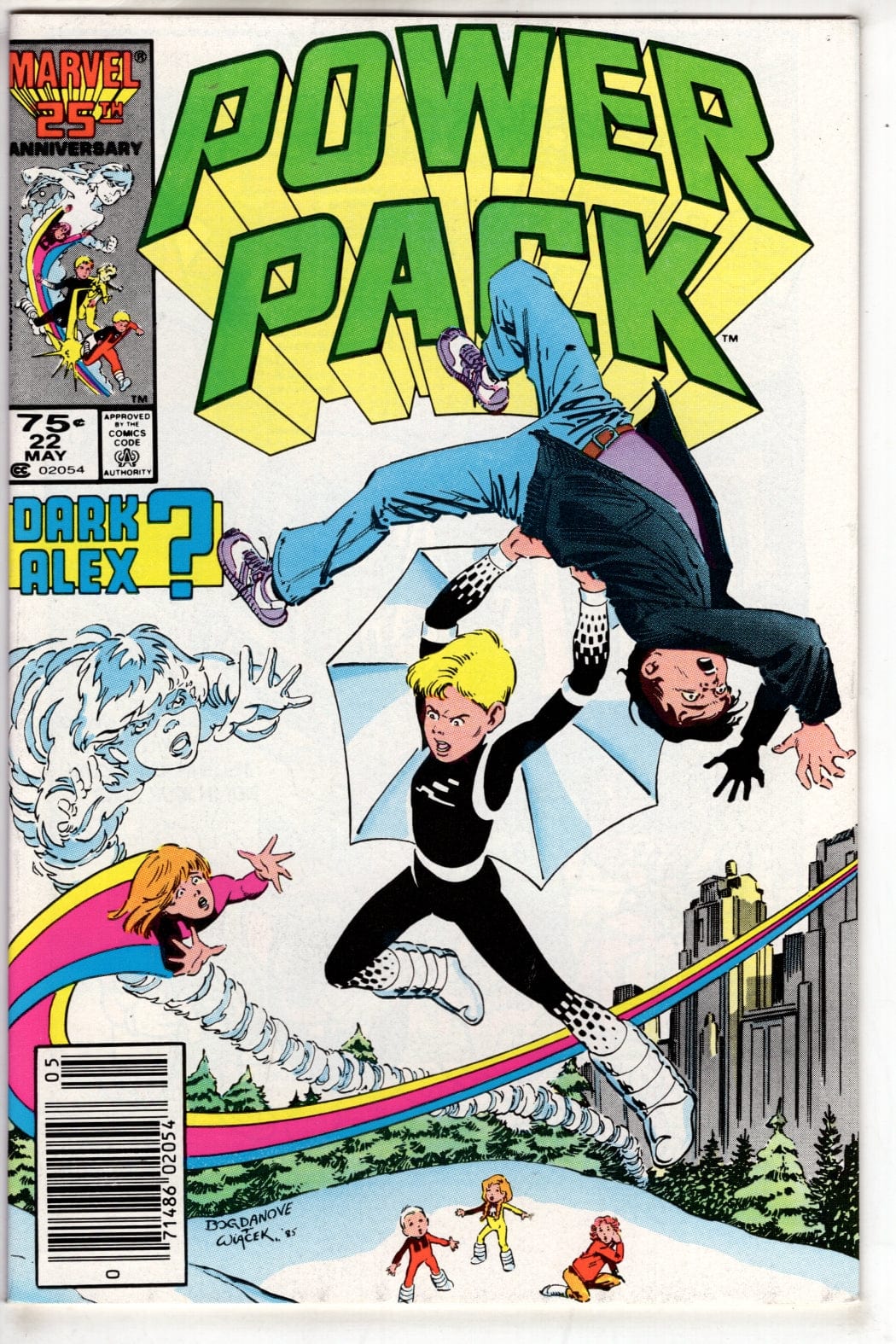 Marvel Comics Power Pack #22 (Newsstand)