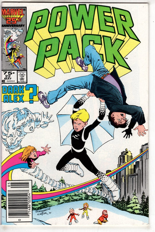 Marvel Comics Power Pack #22 (Newsstand)