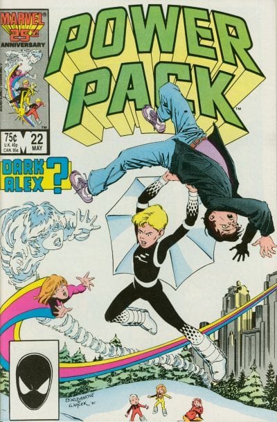 Marvel Comics Power Pack #22 (Newsstand)
