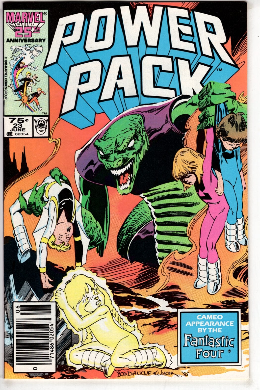 Marvel Comics Power Pack #23 (Newsstand)