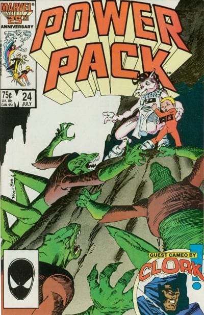 Marvel Comics Power Pack #24 (Newsstand)