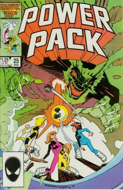 Marvel Comics Power Pack #25 (Newsstand)