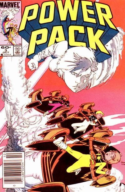 Marvel Comics Power Pack #3 (Newsstand)