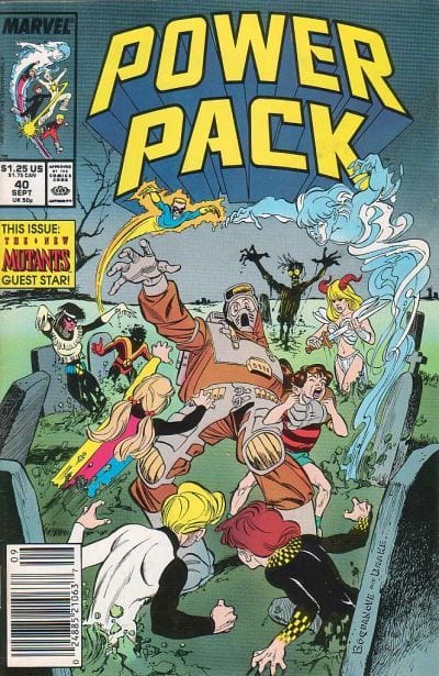 Marvel Comics Power Pack #40 (Newsstand)