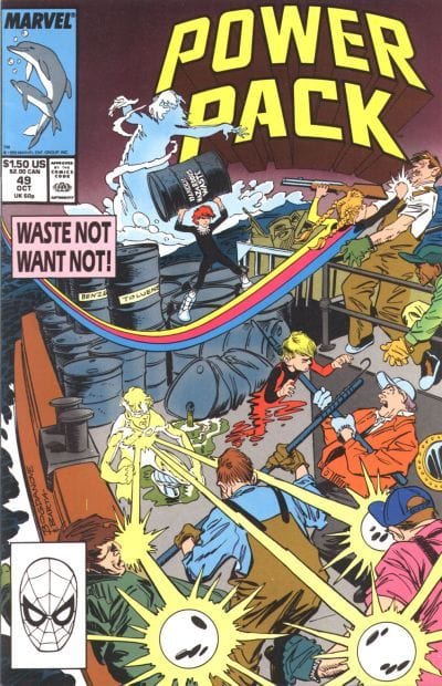 Marvel Comics Power Pack #49
