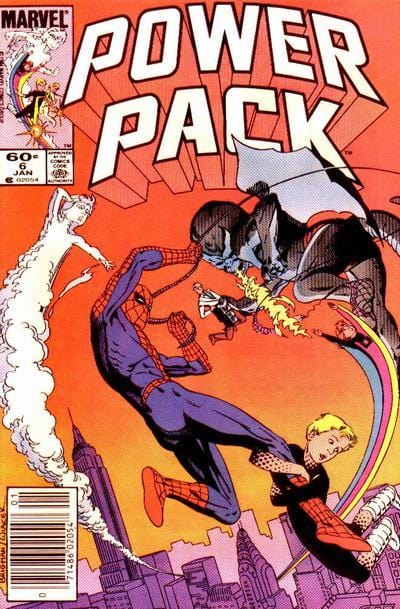 Marvel Comics Power Pack #6 (Newsstand)