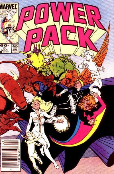 Marvel Comics Power Pack #8 (Newsstand)