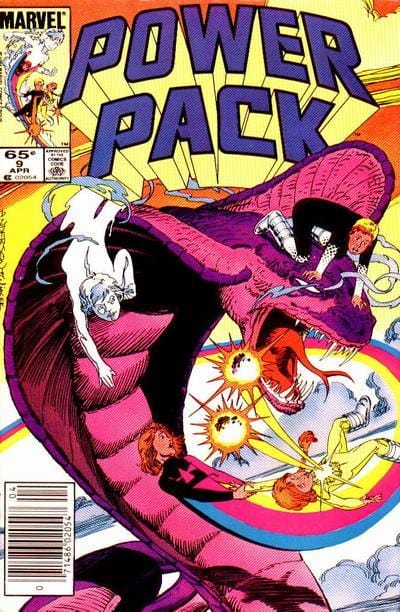 Marvel Comics Power Pack #9 (Newsstand)