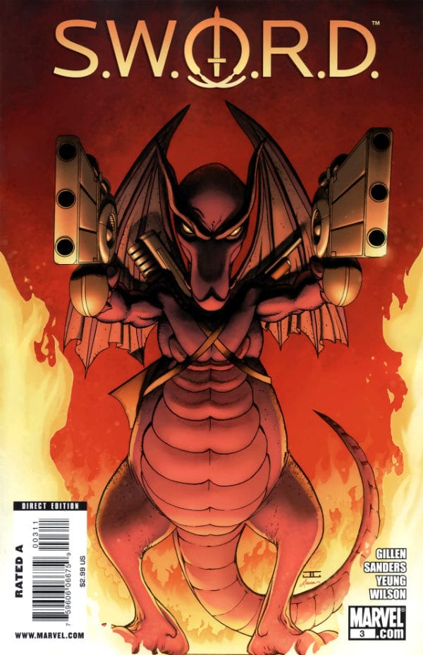 Marvel Comics S.W.O.R.D. #3 [VF]