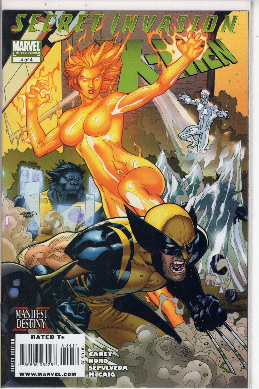 Marvel Comics Secret Invasion: X-Men #4 [VF/NM]