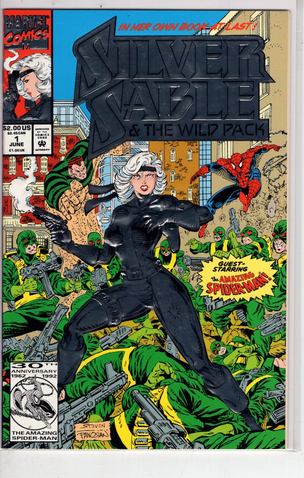 Marvel Comics Silver Sable and the Wild Pack #1 [VF/NM]