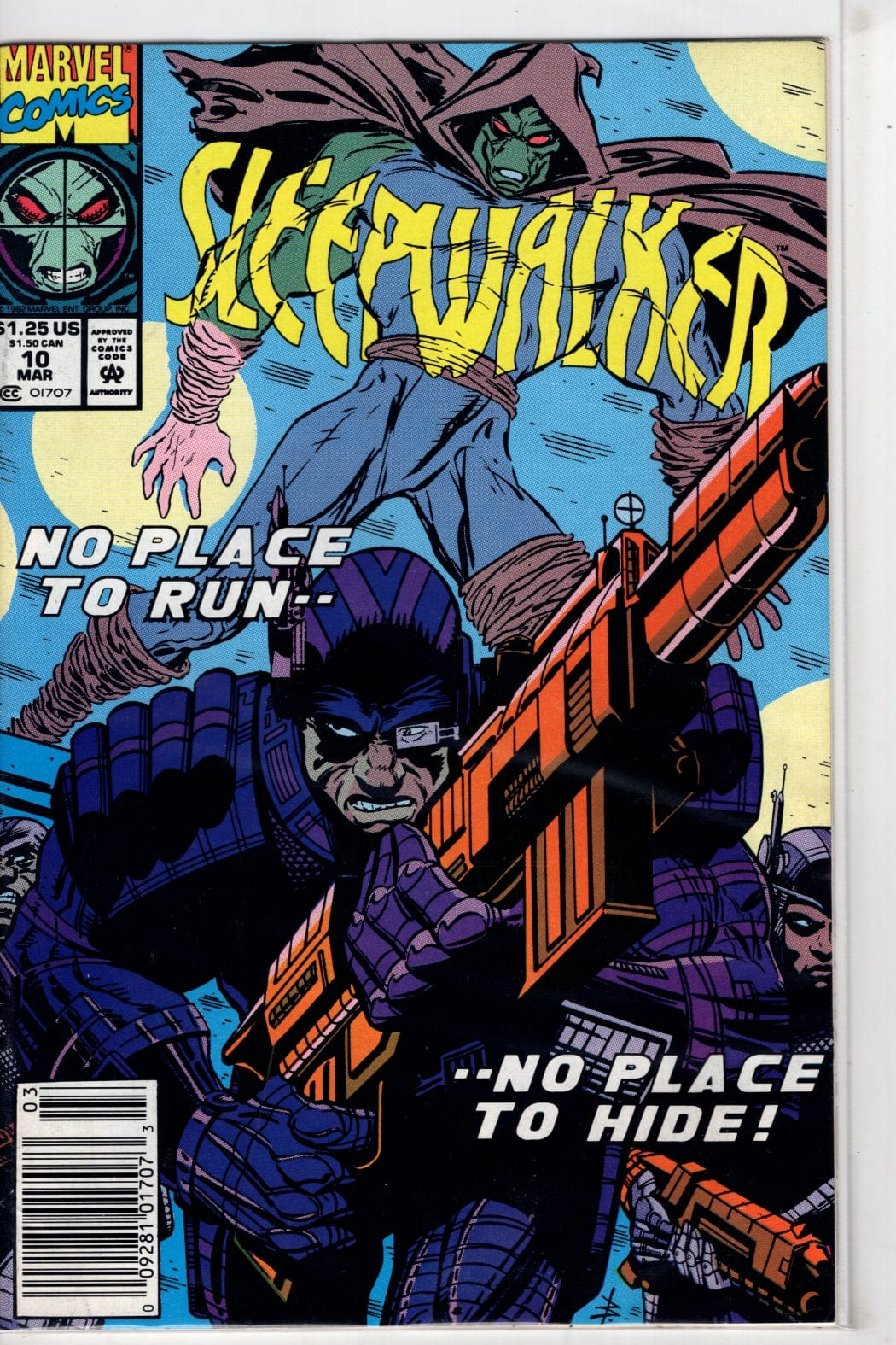 Marvel Comics Sleepwalker #10 (Newsstand)