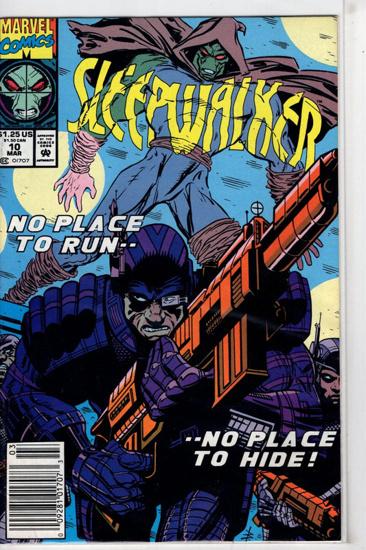 Marvel Comics Sleepwalker #10 (Newsstand)