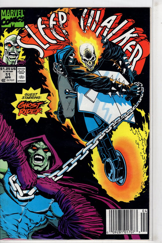Marvel Comics Sleepwalker #11 (Newsstand)