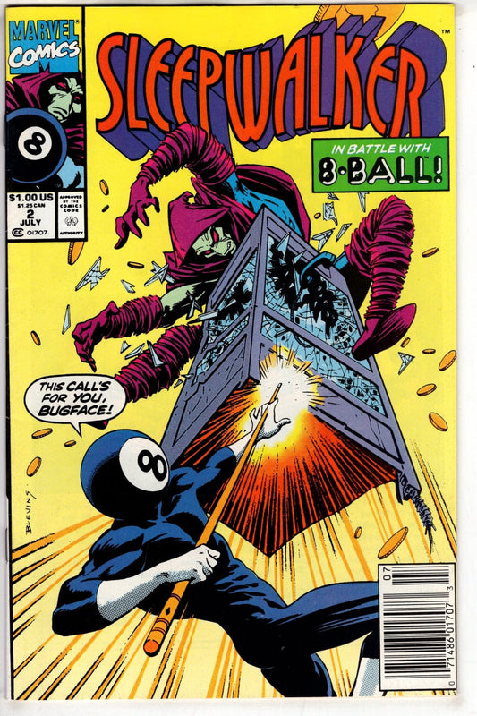 Marvel Comics Sleepwalker #2 (Newsstand)