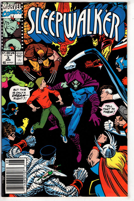 Marvel Comics Sleepwalker #3 (Newsstand)