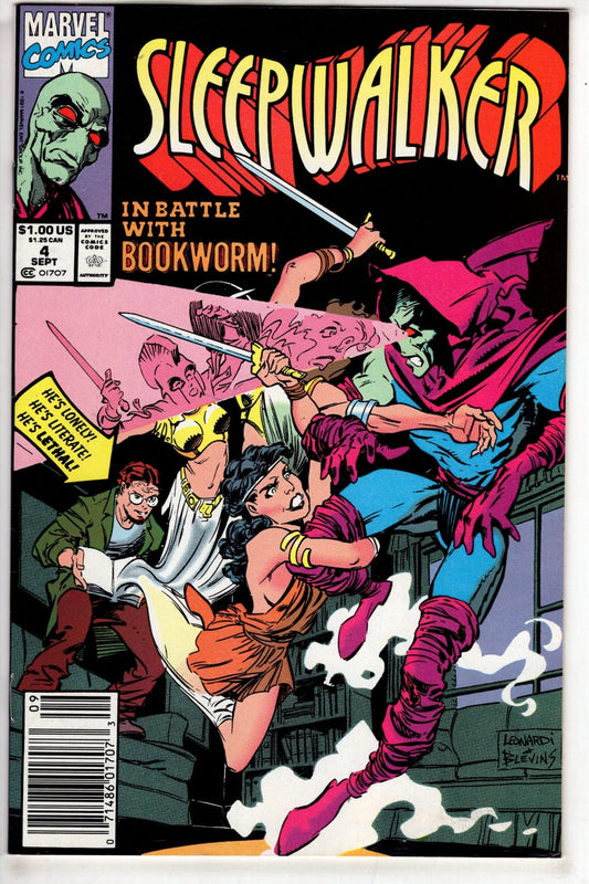 Marvel Comics Sleepwalker #4 (Newsstand)