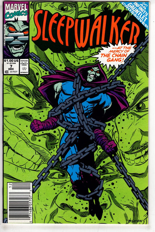 Marvel Comics Sleepwalker #7 (Newsstand)