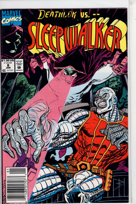Marvel Comics Sleepwalker #8 (Newsstand)