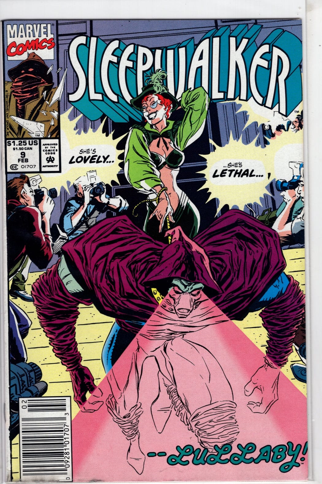 Marvel Comics Sleepwalker #9 (Newsstand)