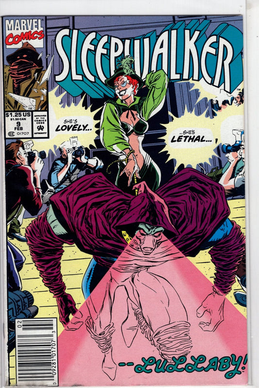 Marvel Comics Sleepwalker #9 (Newsstand)