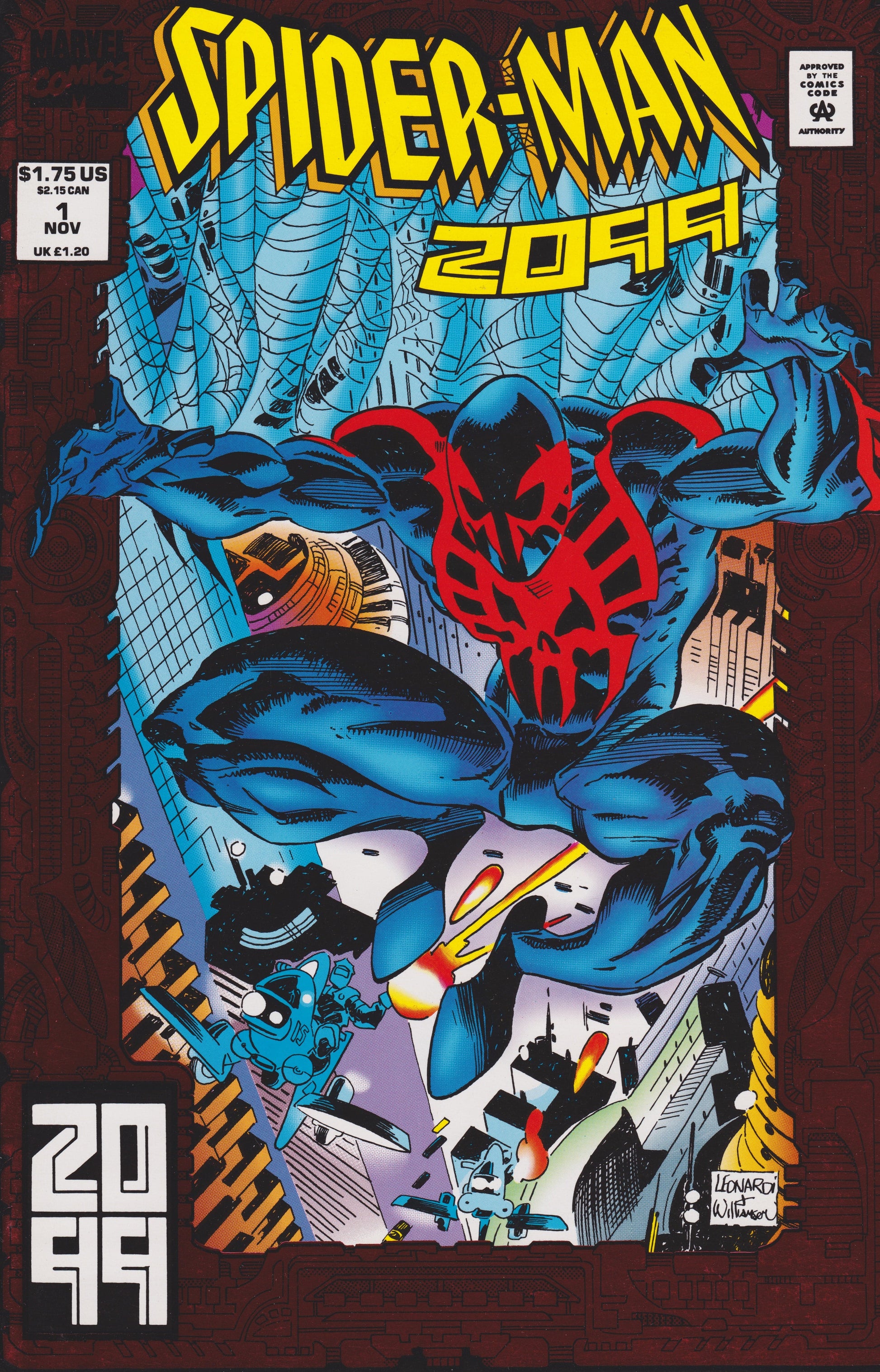 Marvel Comics Spider-Man 2099 #1 [VF]