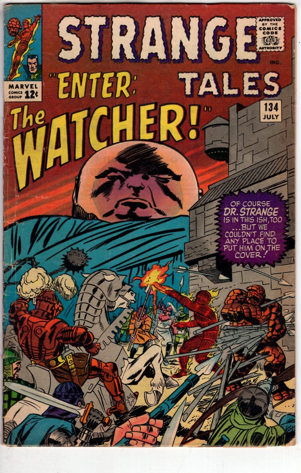 Marvel Comics Strange Tales #134 [G/VG]