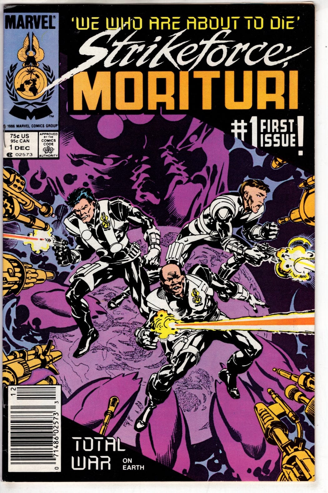 Marvel Comics Strikeforce: Morituri #1 (Newsstand)