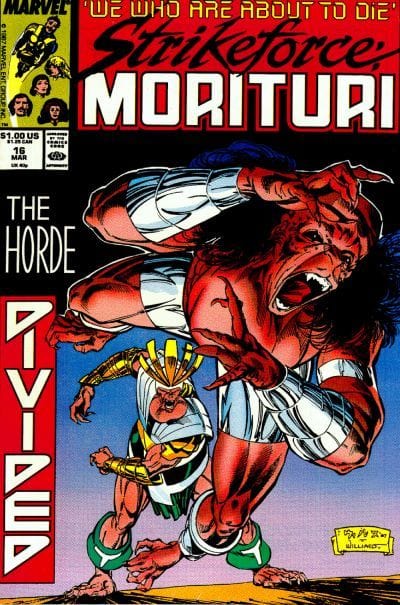 Marvel Comics Strikeforce: Morituri #16