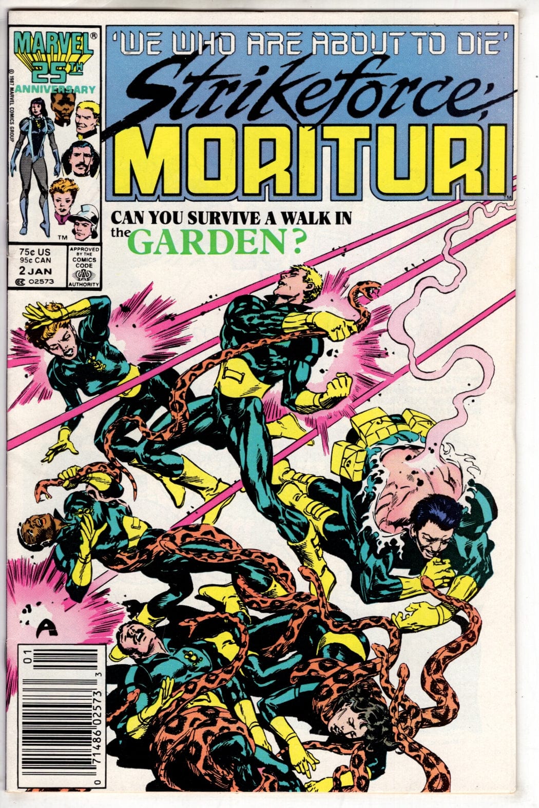 Marvel Comics Strikeforce: Morituri #2 (Newsstand)