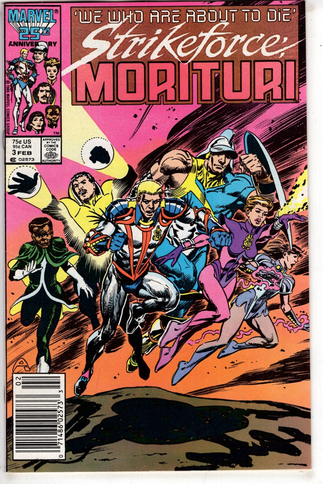 Marvel Comics Strikeforce: Morituri #3 (Newsstand)