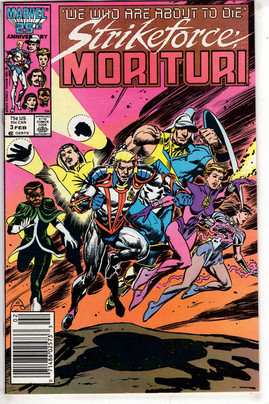 Marvel Comics Strikeforce: Morituri #3 (Newsstand)