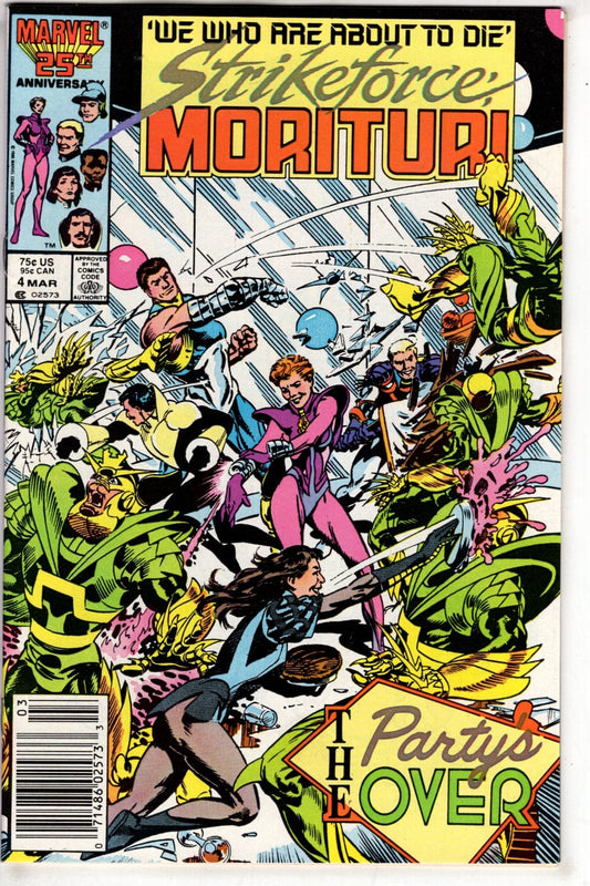 Marvel Comics Strikeforce: Morituri #4 (Newsstand)